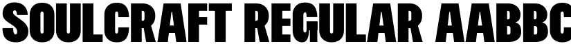 Soulcraft Regular font
