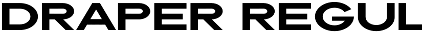 Draper Regular font