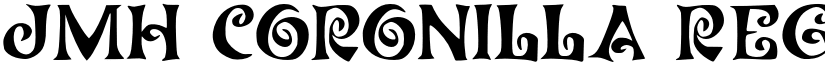 JMH Coronilla font download