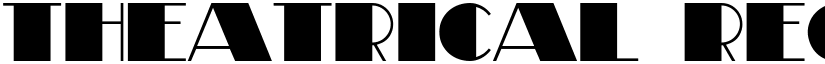 Theatrical Regular font
