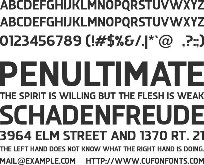 Gothland font preview