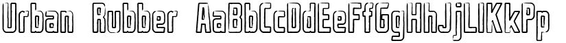 Urban Rubber font download