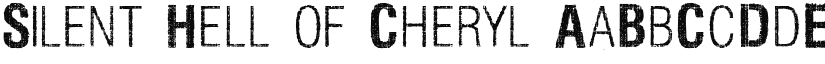 Silent Hell of Cheryl font download