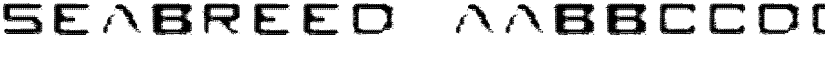 Seabreed font