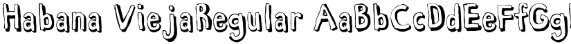 Habana Vieja font download