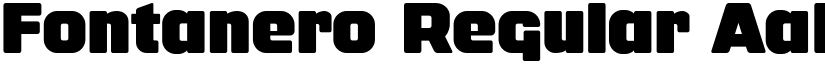 Fontanero Regular font