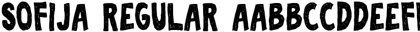 Sofija Regular font