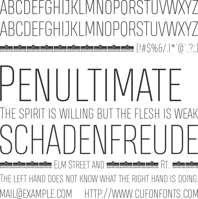 Heading Smallcase Pro Trial font preview