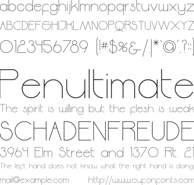 Moodyrock font preview