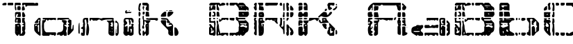 Tonik BRK font