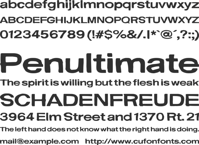 Behind the surprise font preview