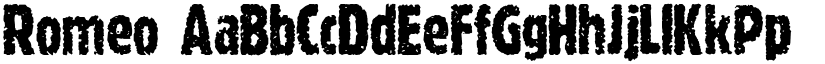 Romeo font