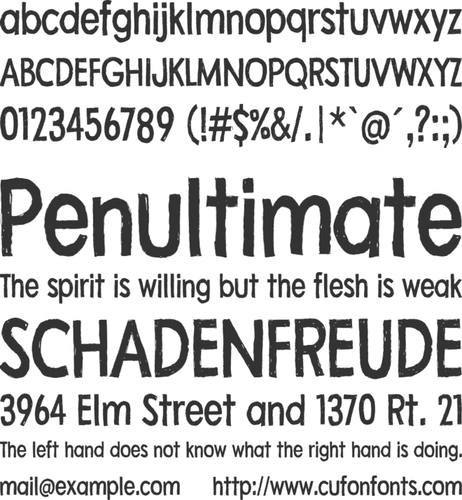 Flea Market Finds font preview