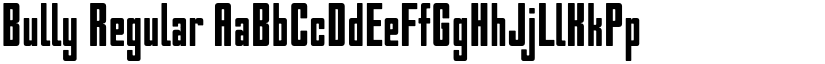 Bully Regular font