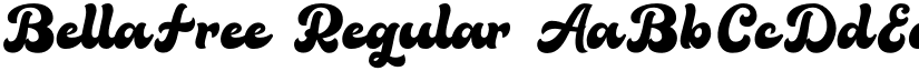 BellaFree font download