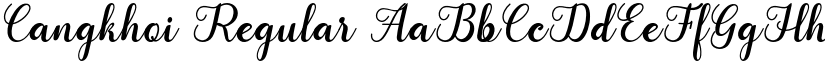 Cangkhoi font download
