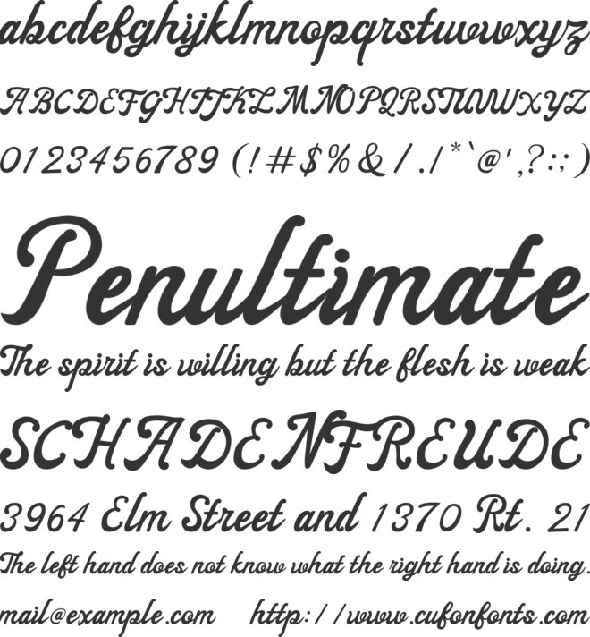 ayangduit font preview
