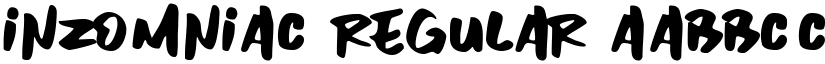 Inzomniac font download