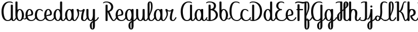 Abecedary font download