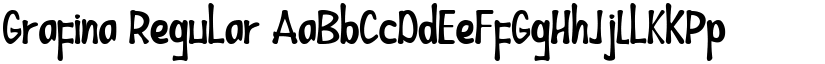 Grafina Regular font