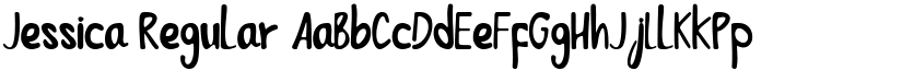 Jessica Regular font