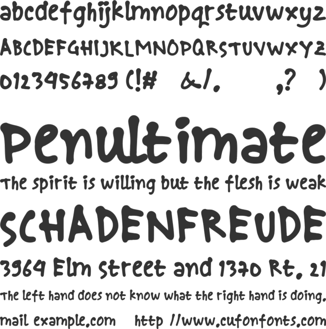 boncu sketches font preview