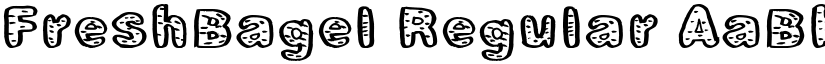 FreshBagel Regular font