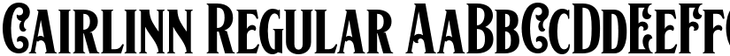 Cairlinn Regular font