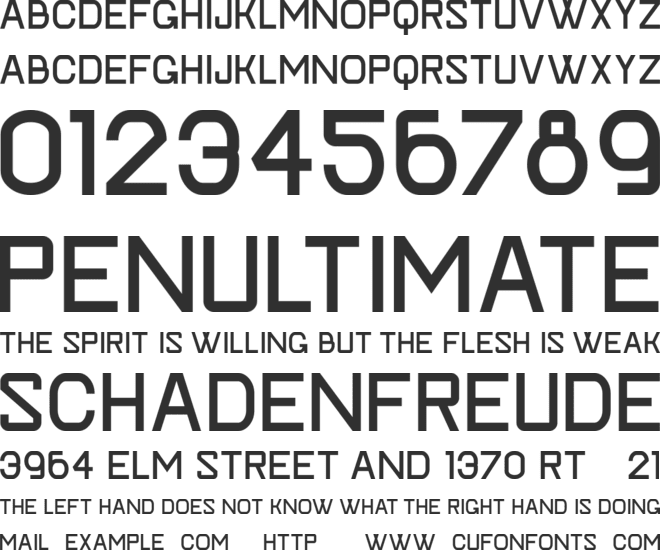 KH Faygt SP font preview