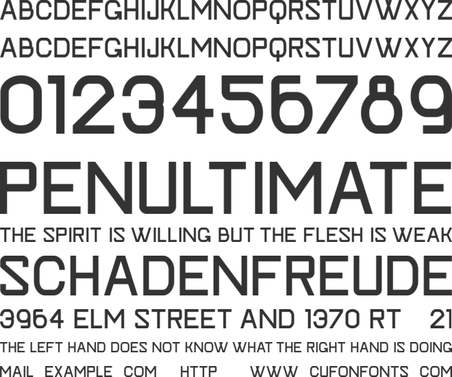 KH Faygt SP font preview
