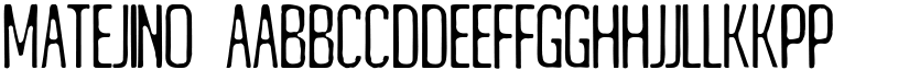 Matejino font