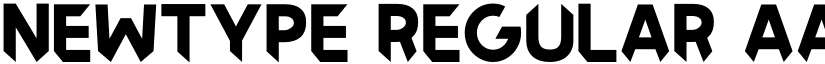 Newtype Regular font
