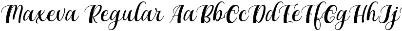 Maxeva font download