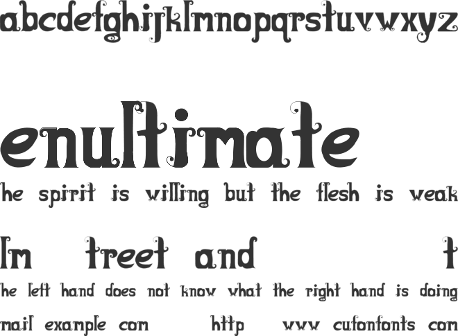 Boots&Barkley font preview