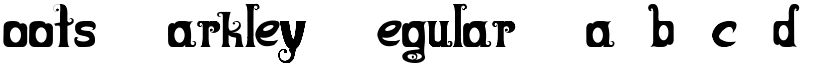 Boots&Barkley Regular font