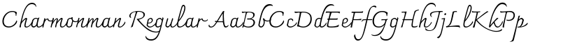 Charmonman Regular font