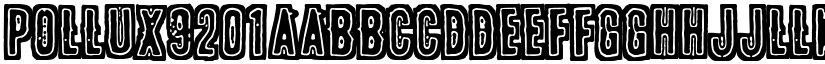 POLLUX9201 font