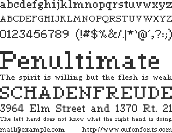 Typecast font preview