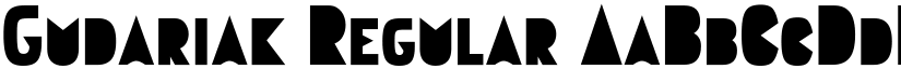 Gudariak Regular font