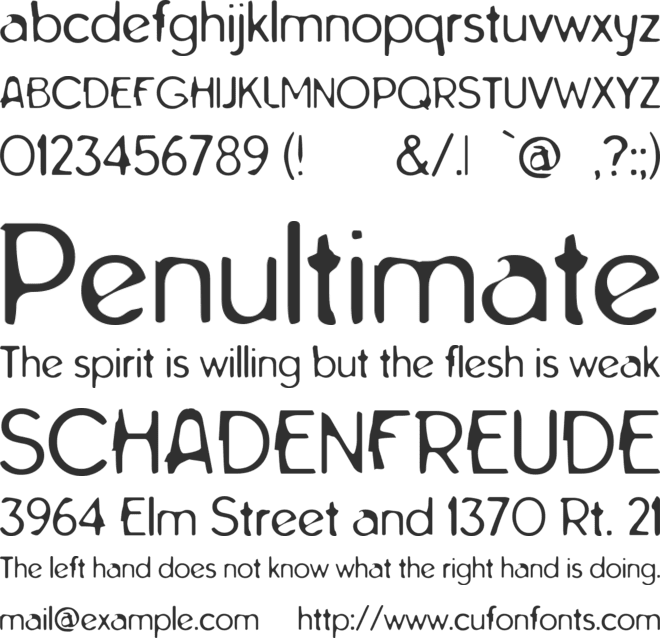 Tarnished Halo font preview