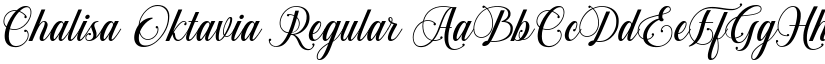 Chalisa Oktavia Regular font