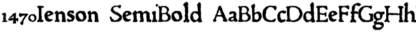 1470Jenson SemiBold font