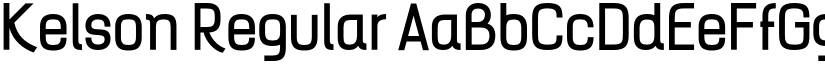 Kelson Regular font