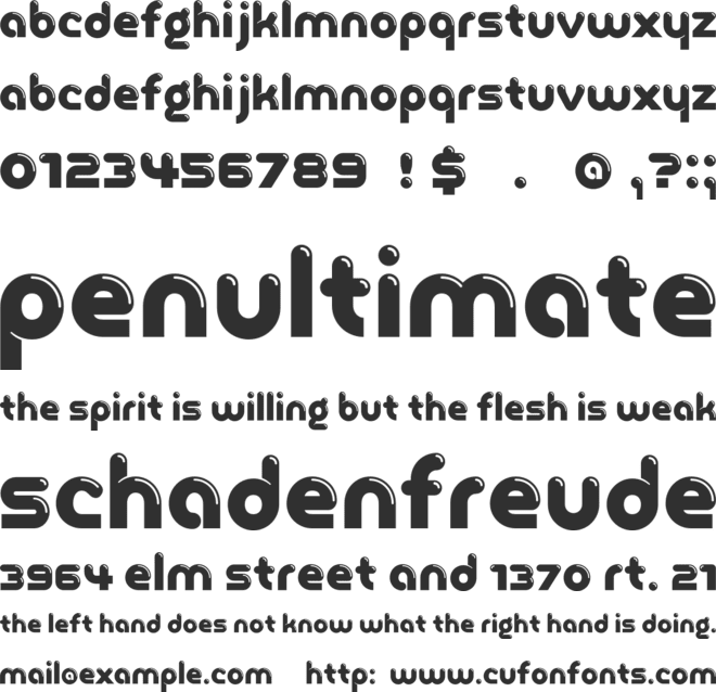Glasoor FF 4F font preview