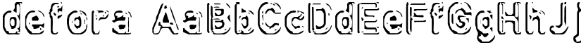 Defora font download