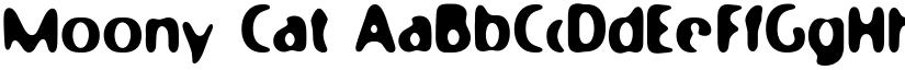 Moony Cat font