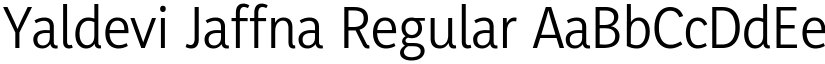 Yaldevi Jaffna Regular font