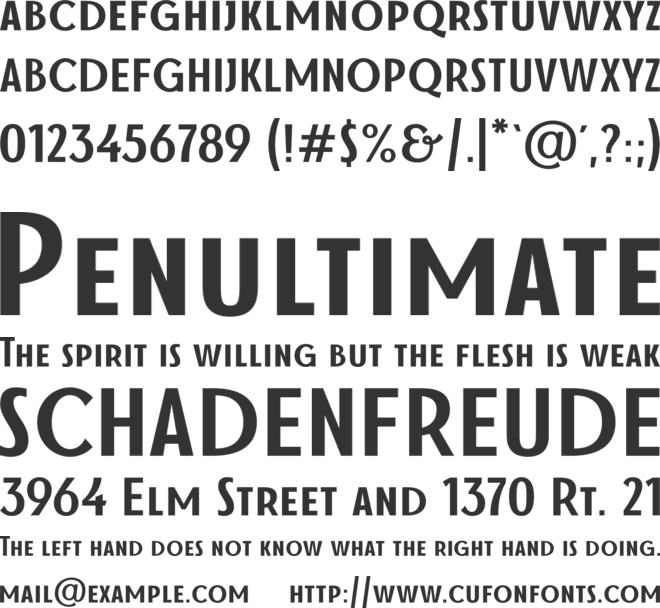 MADE TheArtist Sans font preview