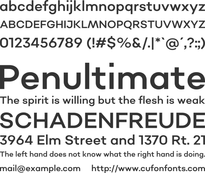 Sonny Gothic font preview