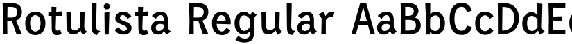 Rotulista font download